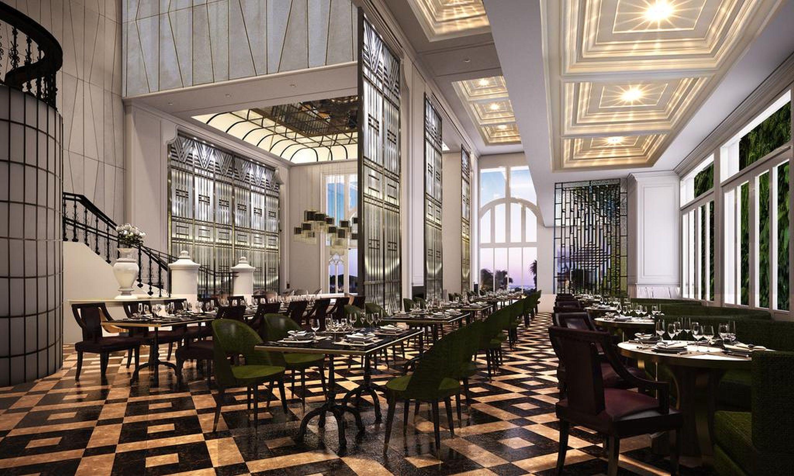 Moevenpick Myth Hotel Patong Phuket المظهر الخارجي الصورة The interior of the restaurant